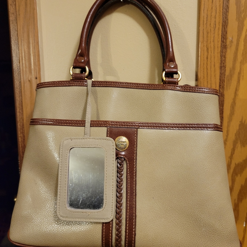 Nice purse with attached mirror